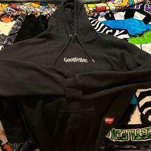 Goodfellas poster back hoodie.